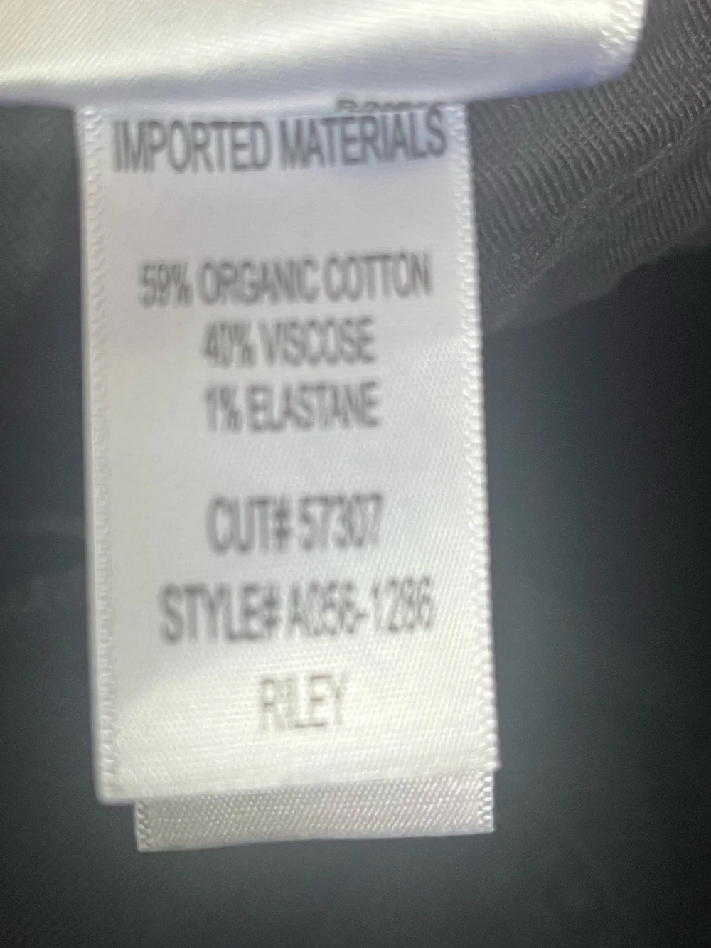 AGOLDE Riley Black High Rise Straight Crop Distressed Button Fly Jeans Size 24 - Picture 8 of 9